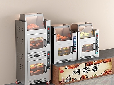 现代轻奢后厨 地瓜机 烤地瓜 烤红薯机