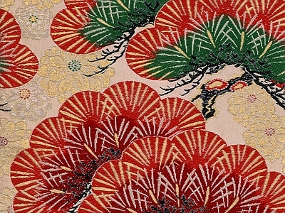 日式丝绸 日式和风布纹 日式布纹纹理