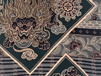 日式丝绸 日式和风布纹 日式布纹纹理