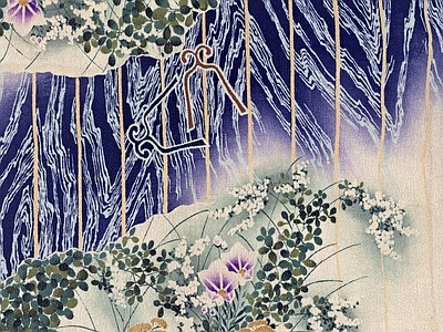 日式丝绸 日式和风布纹 日式布纹纹理