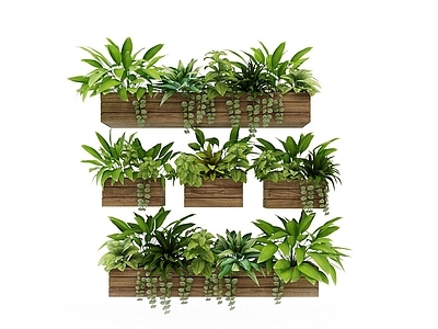 现代佛龛 现代装饰植物花架