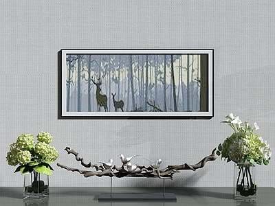 现代摆件组合 现代陈设装饰品