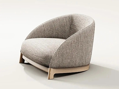 现代休息区 极简中古休闲椅