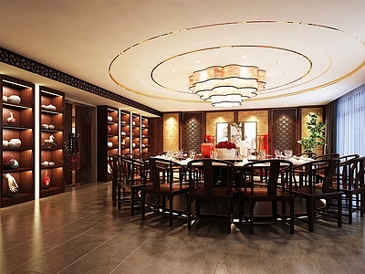 新中式包厢 餐厅包厢 酒店包厢