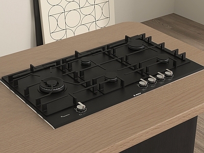 灶台 现代燃气灶 灶具台