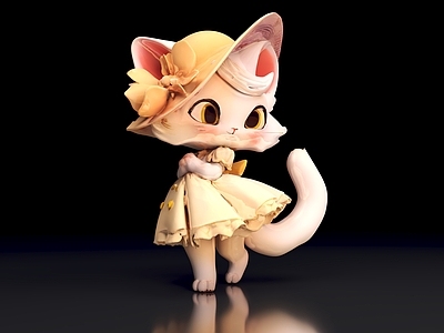 其他动物 可爱卡通猫咪 IP形象 可爱小猫