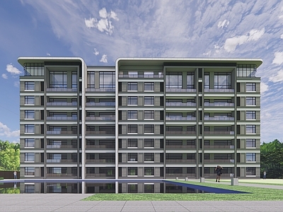 现代多层住宅 现代风格多层住宅