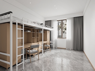 现代宿舍 职工宿舍上下铺