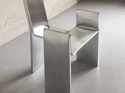 现代休闲桌椅 极简中古休闲椅