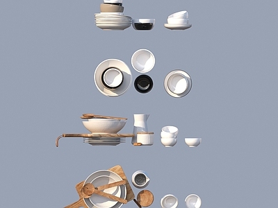餐具 餐具 碗 盘子