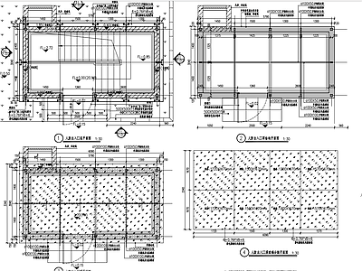 建筑综合节点 人防出入口 施工图