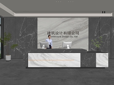 现代前台 公司前台 美容院前台 酒店前台 民宿前台