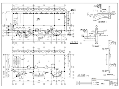 现代医院建筑 疗养院建筑 平立剖全套图纸 养老中心 施工图