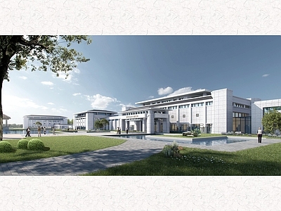 新中式现代展览馆建筑 国博 外交博物馆 红色革命展览馆 革命博物馆 革命领袖展览馆