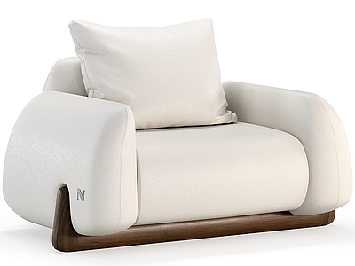现代单人沙发 Natuzzi 现代单人沙发