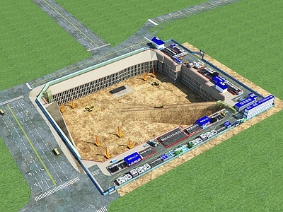 其他工业设备 建筑挖掘工地 挖机货车