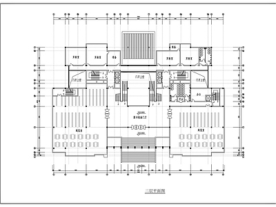 现代学校建筑 高校综合楼方案 施工图