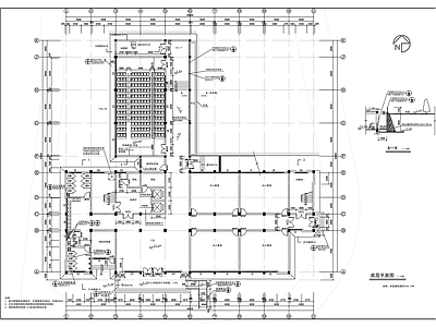 现代学校建筑 框架结构教学楼 建筑图 施工图