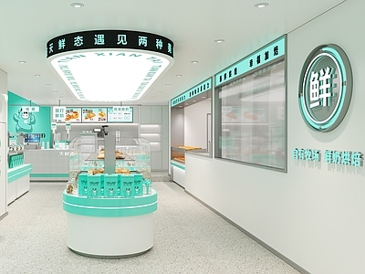 简约现代甜品面包店 蛋糕店 甜品店 面包店