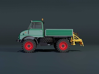 汽车 乌尼莫克拖车 林区工作卡车