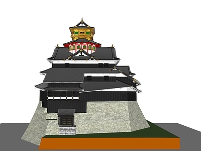 日式古建筑 日本古建筑
