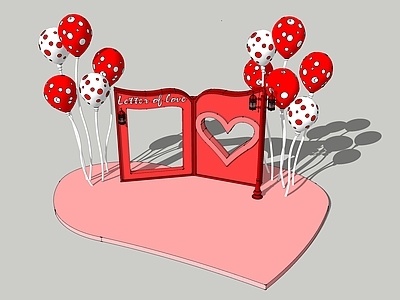 现代舞台 婚庆小舞台 婚礼舞台 婚庆场景 结婚场景布景 爱情舞台小剧场