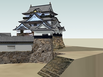 日式古建筑 日本古建筑