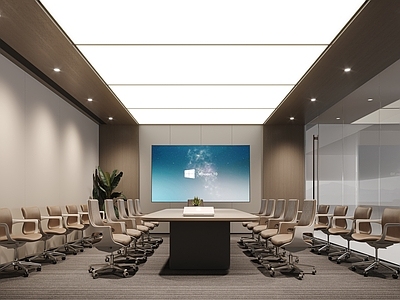 现代会议室 办公会议室