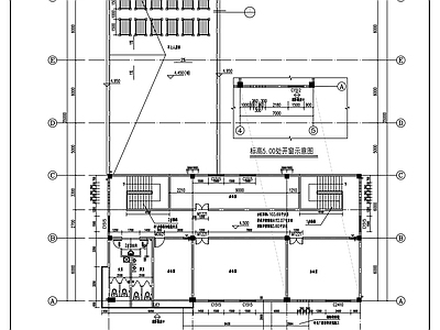现代其他公共建筑 红里山村游客中心 施工图