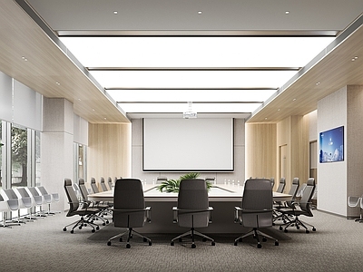 现代简约会议室 政府会议室 小型会议室 办公会议室 培训会议室
