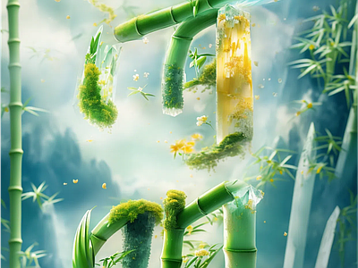 现代纸书本 节气清明海报 宣传栏