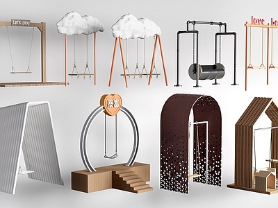 现代秋千椅 秋千椅子