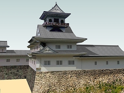 日式古建筑 日本古建筑