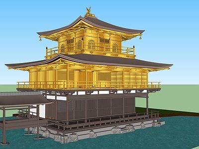 日式古建筑 日本古建筑