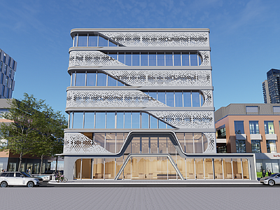 现代其他商业建筑 商业建筑 建筑改造