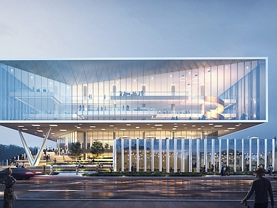 现代产业园建筑 现代产业园 办公 施工图