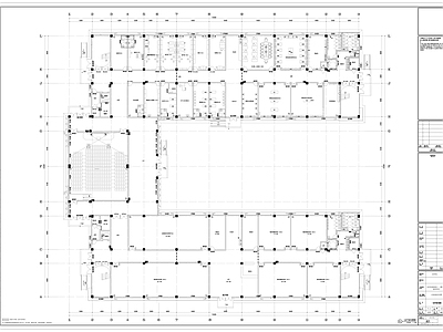 现代实验室 医学院实验楼施工 施工图