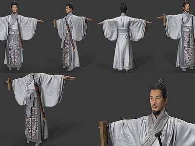 男人 战国人 古代人物
