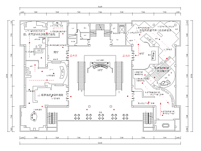 文化展厅 党建展厅方案 平面图