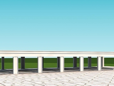 现代其他建筑外观 自动升降停车位