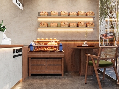 原木工业甜品面包店 蛋糕店 面包店 甜品店