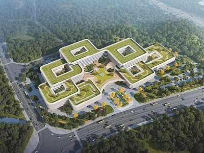 现代医院建筑 现代医疗