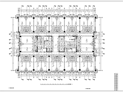 现代办公楼建筑 23层办公楼建筑 施工图