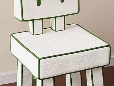 现代休息区 极简中古休闲椅