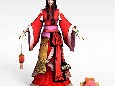 现代游戏赤壁动漫游戏人物女人