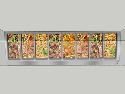 现代其他架子 凉菜展示架 食品