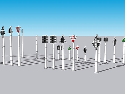 交通信号灯 导标 航海导标 轮船导视牌 航海警示牌 灯塔标