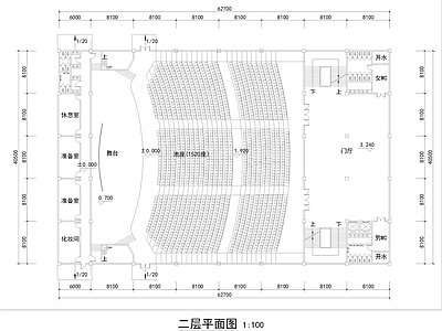 办公大堂 现代报告厅 施工图