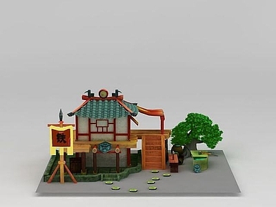 现代铁匠铺游戏场景