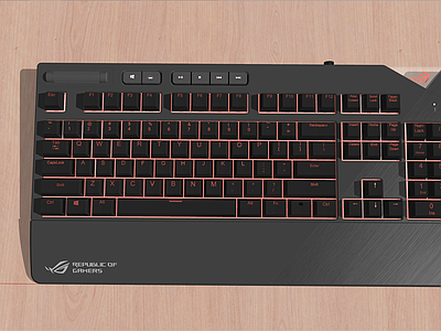 其他办公用品 ROG 游戏键盘 电竞键盘 数码组合 电竞房